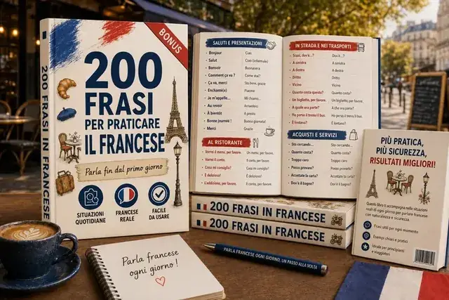200 Frasi per Esercitarti in Francese