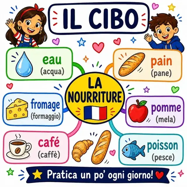 Mappa mentale: Cibo