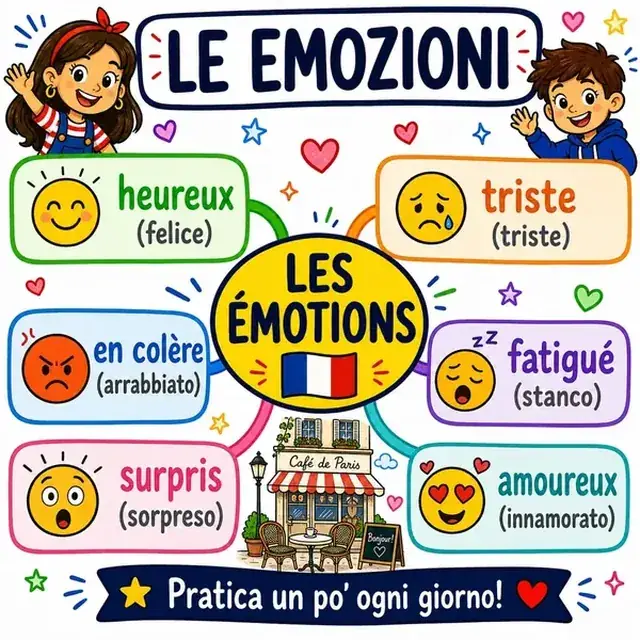 Mappa mentale: Emozioni