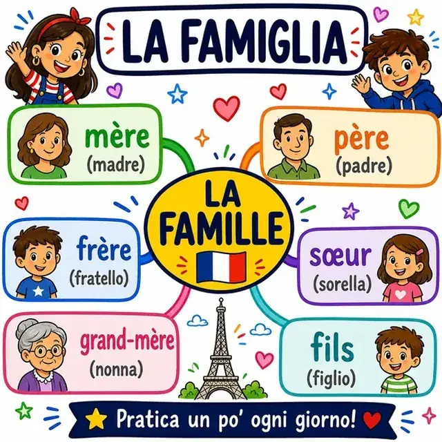 Mappa mentale: Famiglia